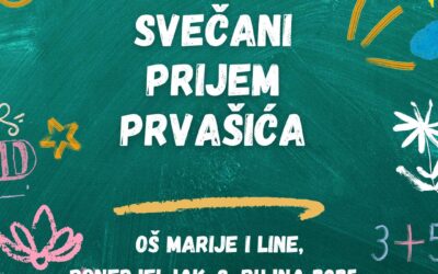 Počela nova nastavna godina – svečani prijem prvašića