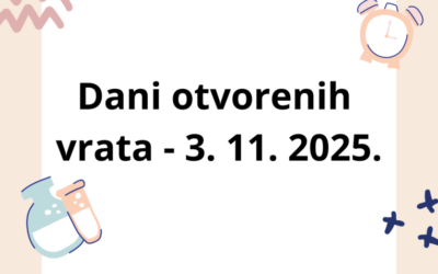 Dani otvorenih vrata – 3. studenoga 2025.