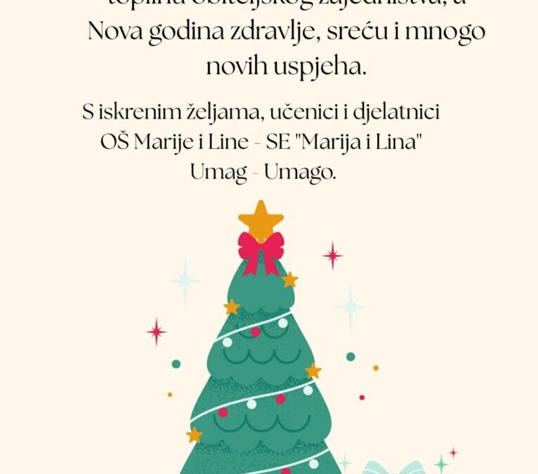 Čestitka za nadolazeće blagdane