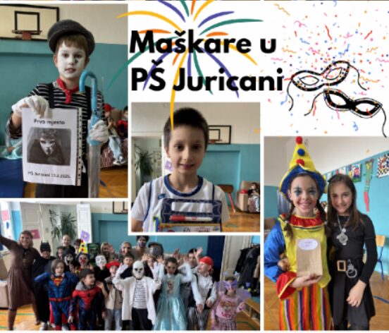 Maškare u PŠ Juricani