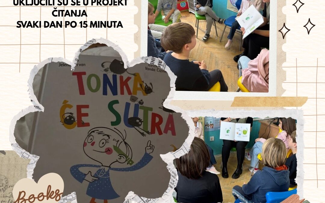 Čitamo, stvaramo i učimo – PŠ Juricani