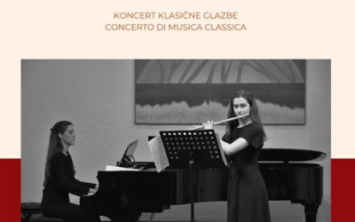 Koncert klasične glazbe – Duo Severović – Vučević 12. 3. 2026. u 18:00 sati, kazališna dvorana „Antonio Coslovich“ Umag