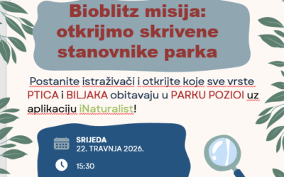 POZIV NA RADIONICU POVODOM DANA PLANETA ZEMLJE