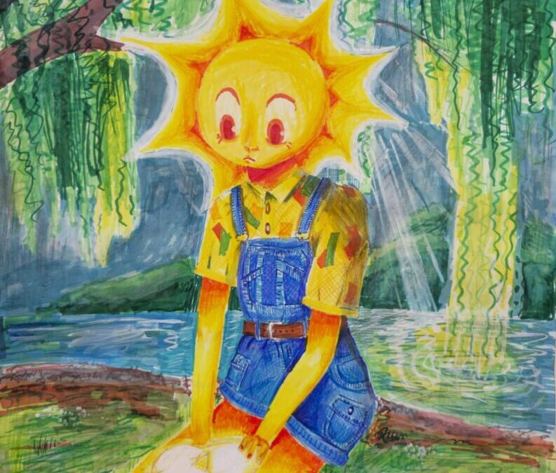 Pohvaljen izvanredan likovni rad Sare Šćulac pod mentorstvom Sabrine Fatorić Bertović na natječaju Lions Cluba Poreč